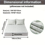 Breathable and Cooling Mattress Topper for Enhanced Sleep Comfort