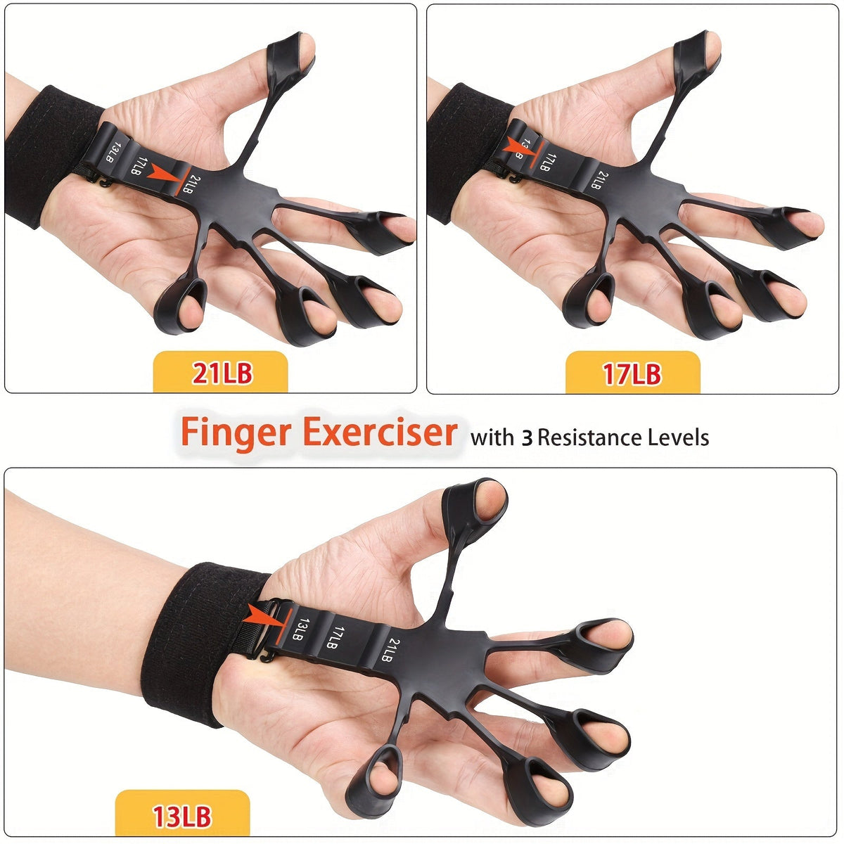 5-in-1 Hand Trainer Set for Strengthening Hands and Forearms
