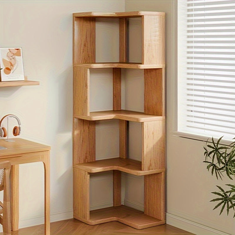 Solid Wood Corner Cabinet – Compact and Practical