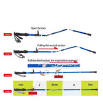 Adjustable Collapsible Trekking Poles | Lightweight and Durable for Outdoor Adventures