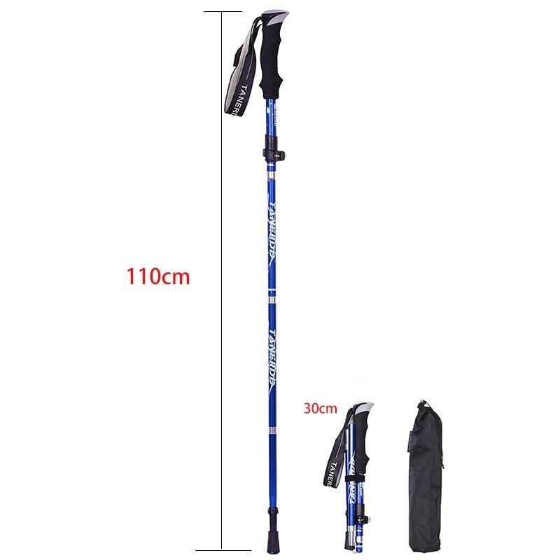 Adjustable Collapsible Trekking Poles | Lightweight and Durable for Outdoor Adventures