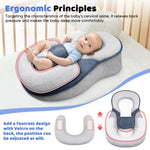 Elevated Anti-Reflux Lounger for Newborns and Infants