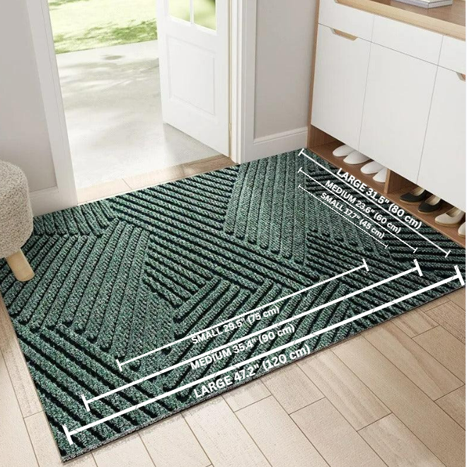 Anti-Slip Doormat | Dirt Catcher Mat for Indoor & Outdoor Use