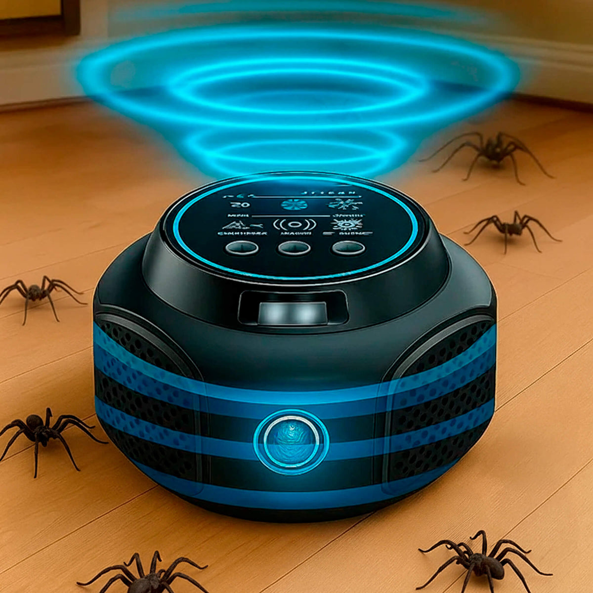 Plug-In Ultrasonic Spider Repeller, Chemical-Free