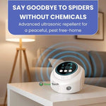 Plug-In Ultrasonic Spider Repeller, Chemical-Free