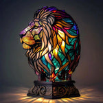 Unique Stained Glass Animal Lamp for Distinctive Home Decor
