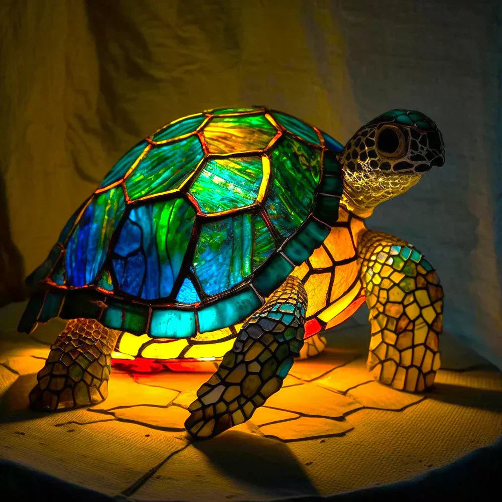 Unique Stained Glass Animal Lamp for Distinctive Home Decor