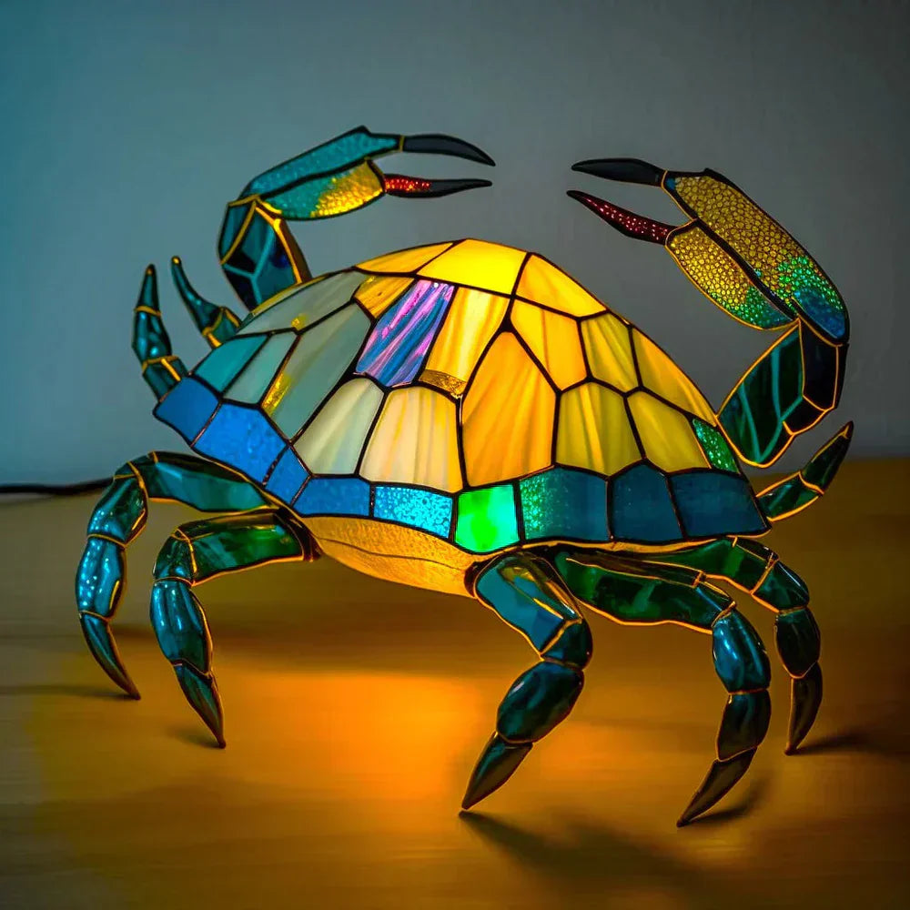 Unique Stained Glass Animal Lamp for Distinctive Home Decor
