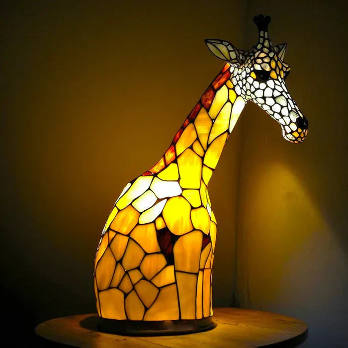 Unique Stained Glass Animal Lamp for Distinctive Home Decor