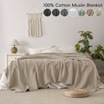 Ultra-Soft Cotton Blanket for Breathable Everyday Comfort
