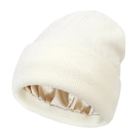 Silk Winter Hat – Warm, Hair-Protecting & Elegant