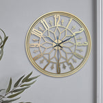 Silent Vintage Clock – Elegant Wall Accent