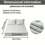 Breathable and Cooling Mattress Topper for Enhanced Sleep Comfort