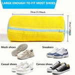 Heavy-Duty Shoe Washing Machine Bag with Zipper & Soft Protective Lining