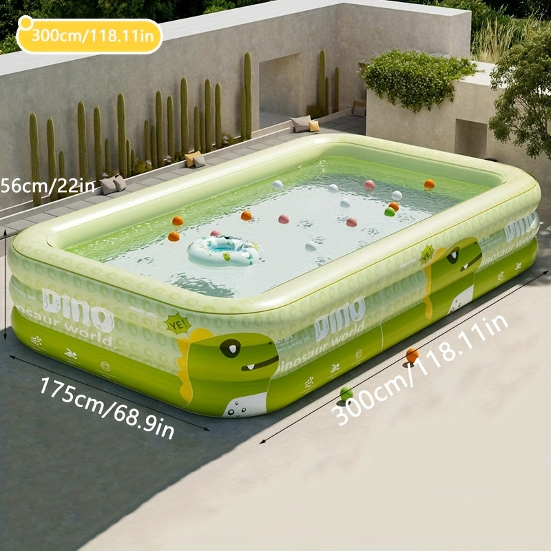Dinosaur Inflatable Pool – Safe, Enjoyable, and Cozy