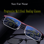 Intelligent Progressive Glasses | Multi-Zone Auto-Adaptive Lenses | Blue and UV Light Filtering | Comfortable Design