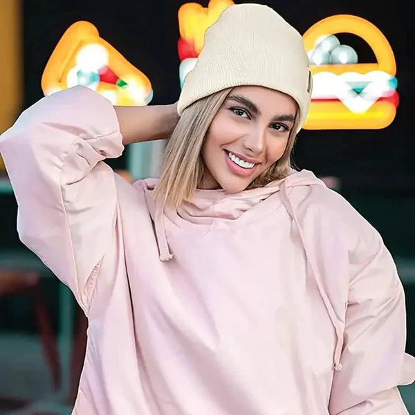 Silk Winter Hat – Warm, Hair-Protecting & Elegant