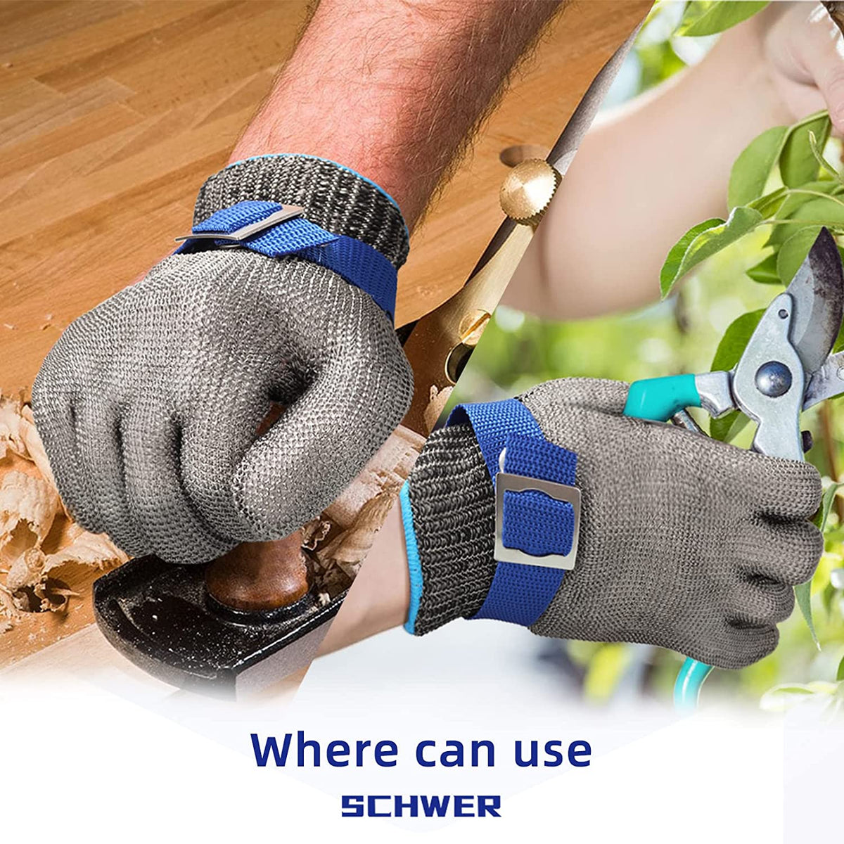 Durable Cut-Resistant Gloves – Flexible Safety for Secure Handling