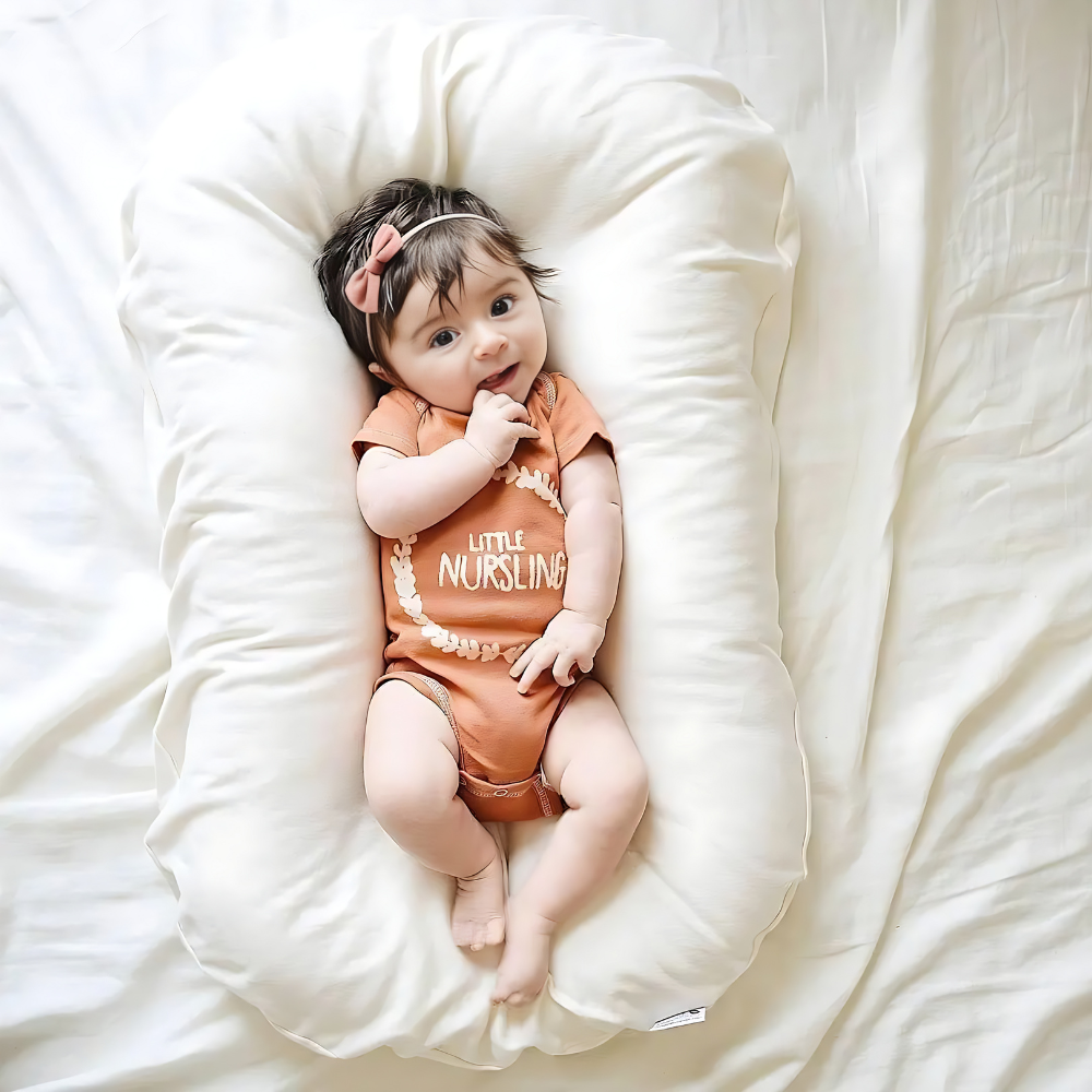 Multi-Functional Orthopedic Baby Pillow – Soft and Breathable Support