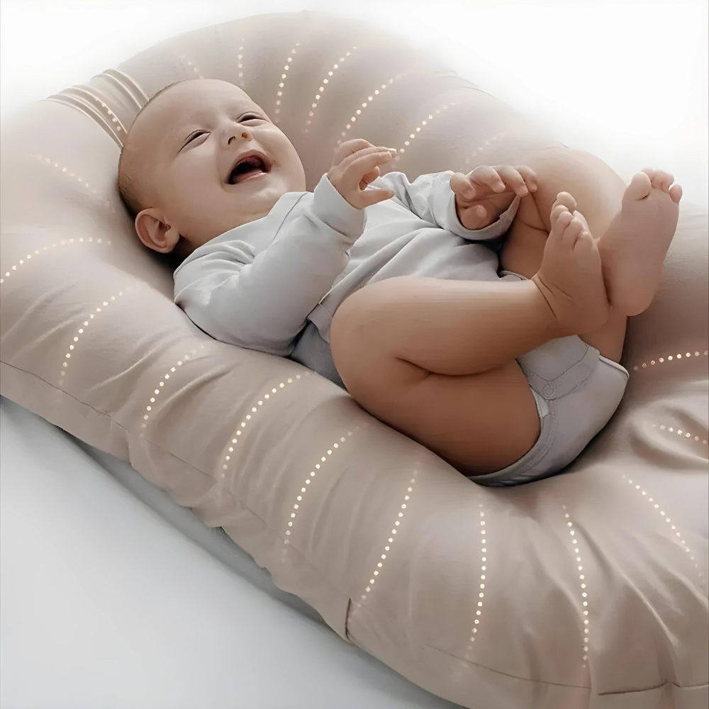 Multi-Functional Orthopedic Baby Pillow – Soft and Breathable Support