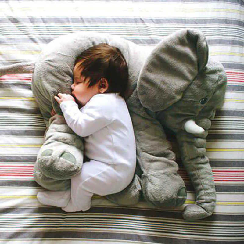 Soft and Cuddly Elephant Baby Pillow – Perfect for Snuggling