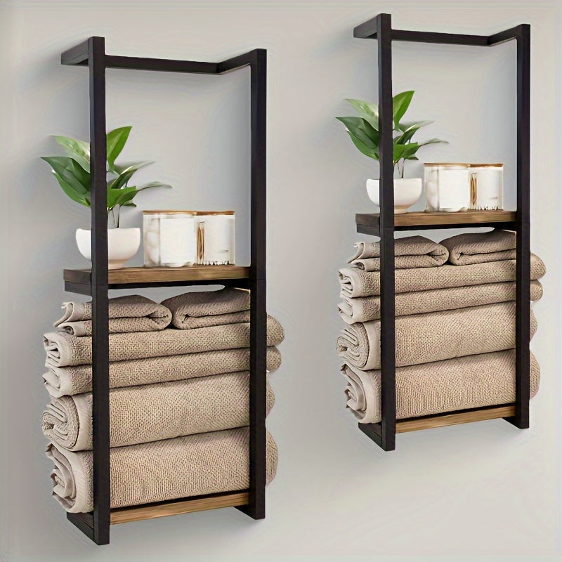 Compact Towel Rack - Perfect for an Organized Bathroom