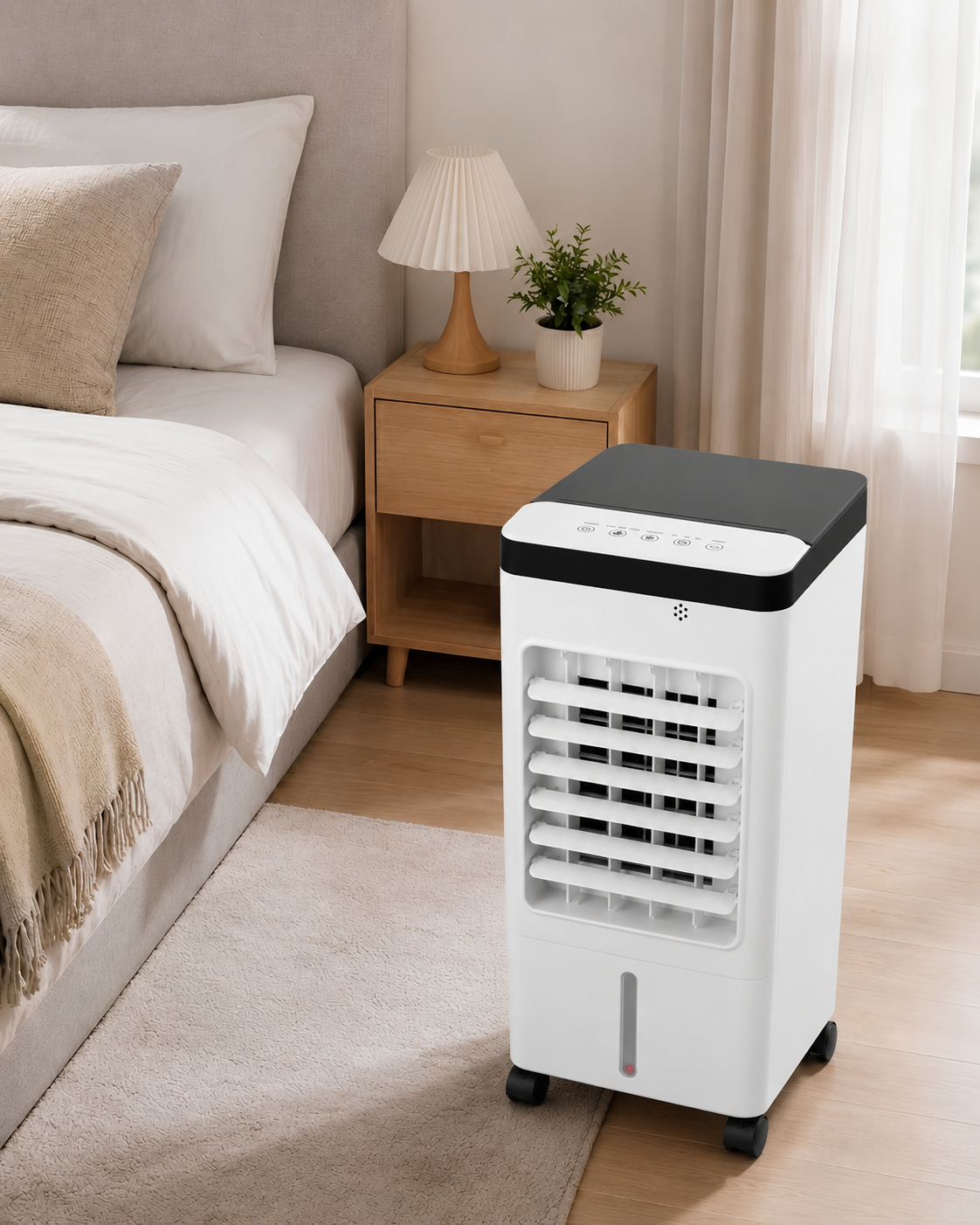 Portable Air Conditioner for a Refreshingly Cool Bedroom