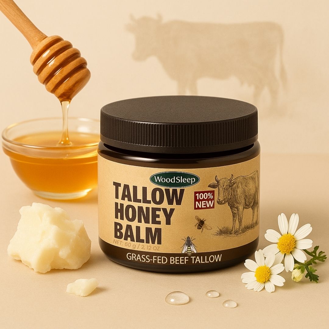 Beef Tallow Cream | Natural Skin Care Moisturizer | Hydrating Cream for Face and Body