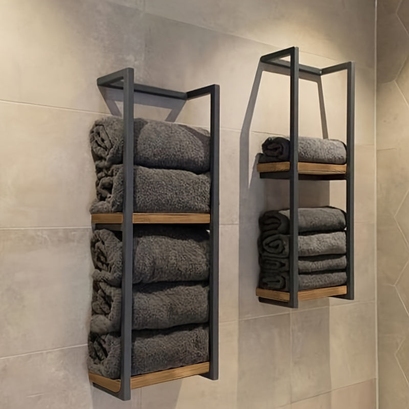 Compact Towel Rack - Perfect for an Organized Bathroom