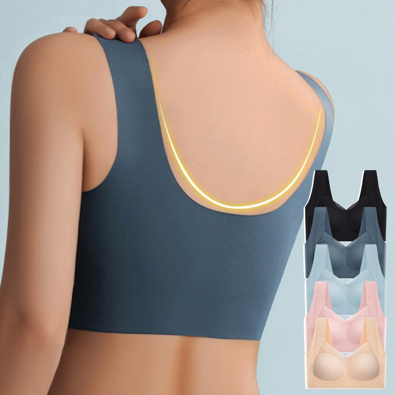 Wireless Bra | Comfortable Seamless Push-Up Bra