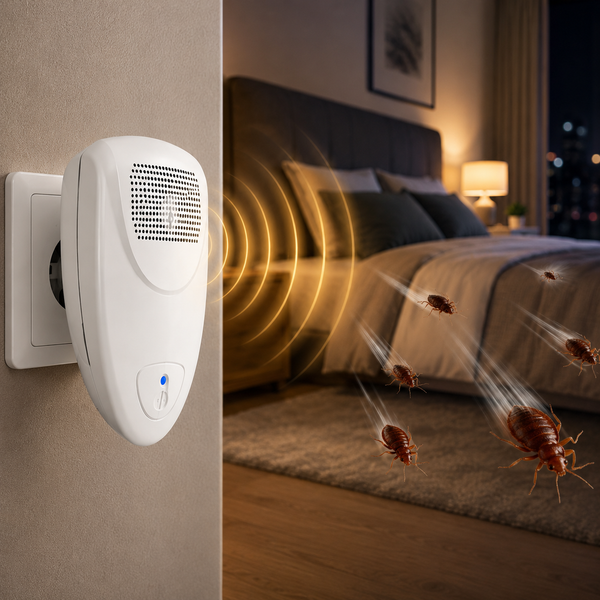 Ultrasonic Bed Bug Repeller for Safe Home Protection