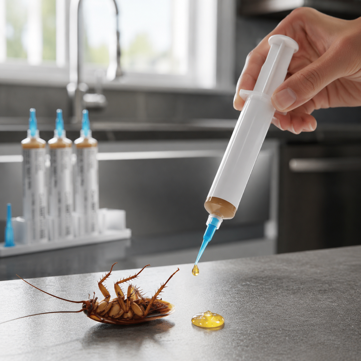 Powerful Cockroach Gel Bait for Indoor Infestations