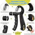 5-in-1 Hand Trainer Set for Strengthening Hands and Forearms