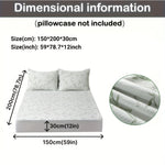 Breathable and Cooling Mattress Topper for Enhanced Sleep Comfort