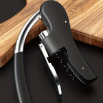 Ergonomic Corkscrew – Effortlessly and Safely Open Wine Bottles for Home and Hospitality Use