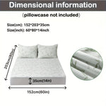 Breathable and Cooling Mattress Topper for Enhanced Sleep Comfort