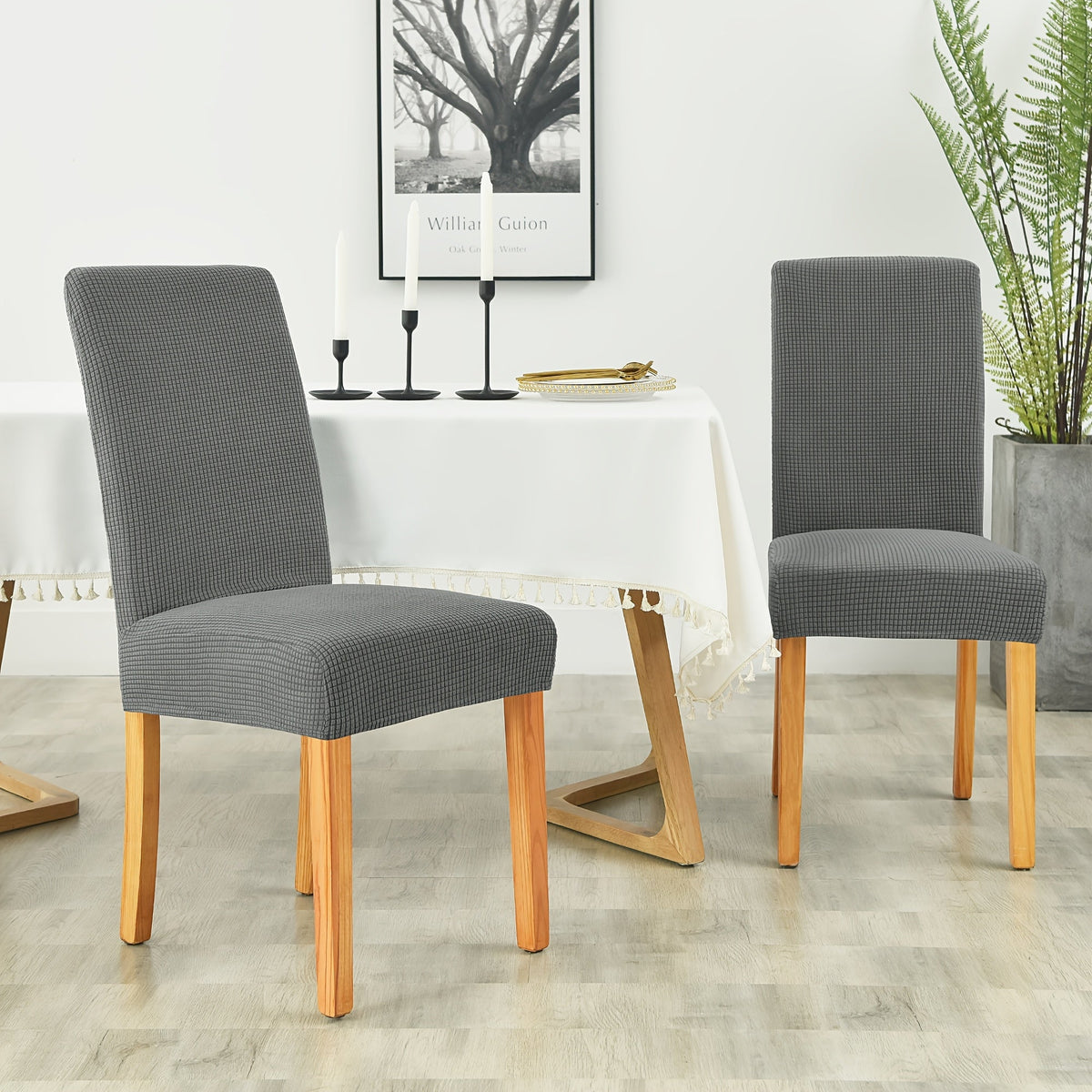 Elegant Stretch Covers for Instant Chair Renewal