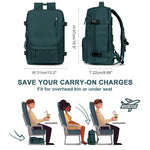 Women's Large Travel Backpack – Waterproof Hiking Backpack | Anti-Theft Design