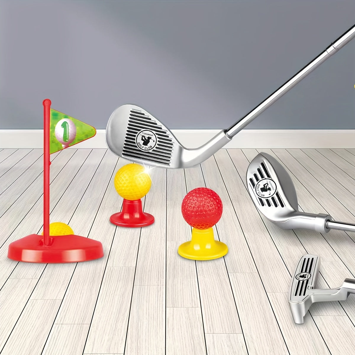 Adjustable Kids Golf Club Set for Ages 3-8