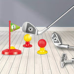 Adjustable Kids Golf Club Set for Ages 3-8