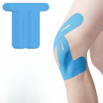 Pre-Cut Kinesiology Tape for Knee Support – Breathable and Comfortable