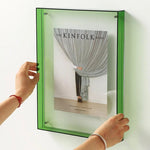Colorful Acrylic Display Frame – Contemporary Picture Holder