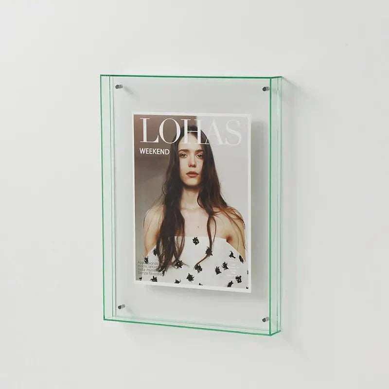Colorful Acrylic Display Frame – Contemporary Picture Holder