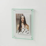 Colorful Acrylic Display Frame – Contemporary Picture Holder