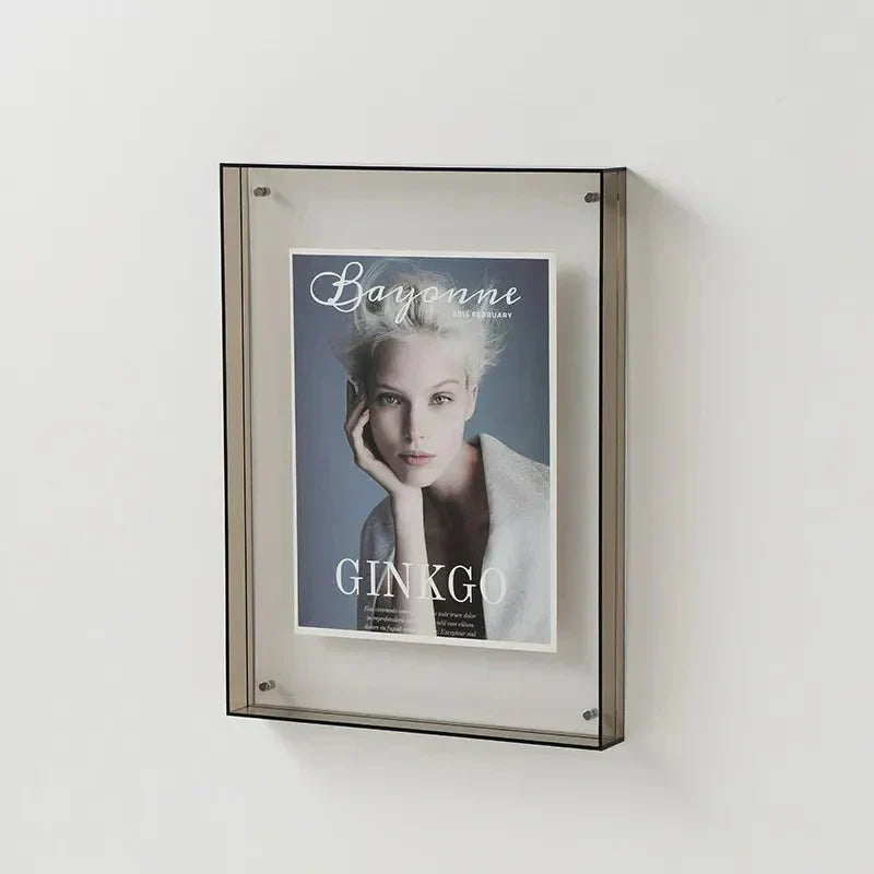 Colorful Acrylic Display Frame – Contemporary Picture Holder