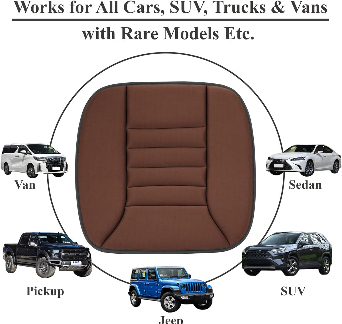Comfortable Memory Foam Car Seat Cushion