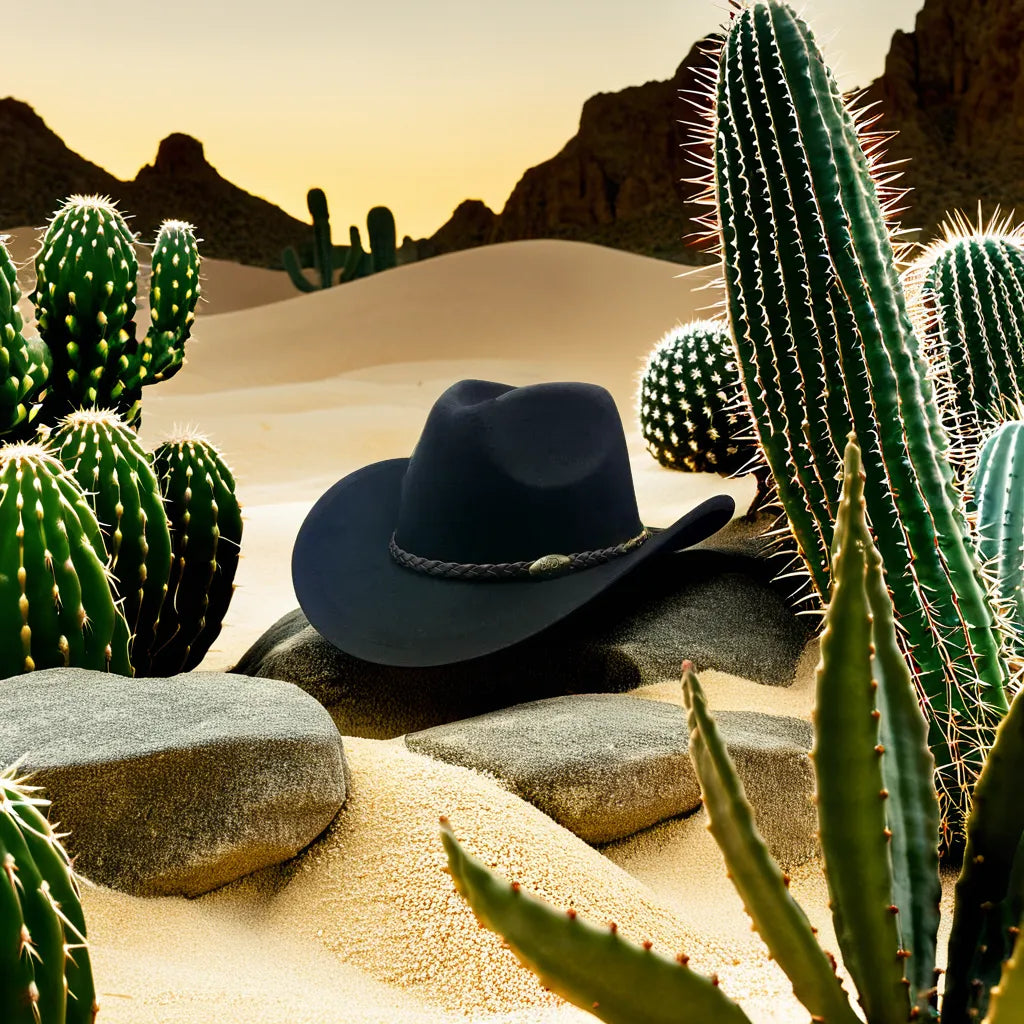 Cowboy Hat - RécifRanch" can be rewritten as "Cowboy Hat - Western Style.