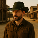 Cowboy Hat - RécifRanch" can be rewritten as "Cowboy Hat - Western Style.