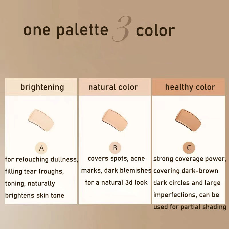 3-In-1 Concealer Palette | Buy 1 Get 1 FREE