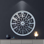 Silent Vintage Clock – Elegant Wall Accent
